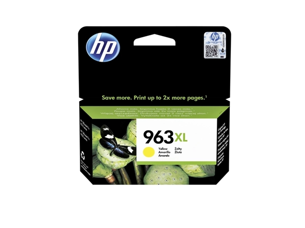 Een Inktcartridge HP 3JA29AE 963XL geel koop je bij VHK Kantoorartikelen