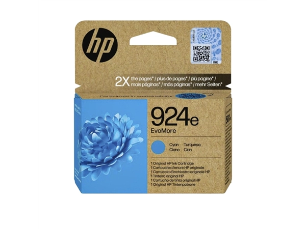 Een Inktcartridge HP 4K0U7NE 924E Evomore blauw koop je bij VHK Kantoorartikelen