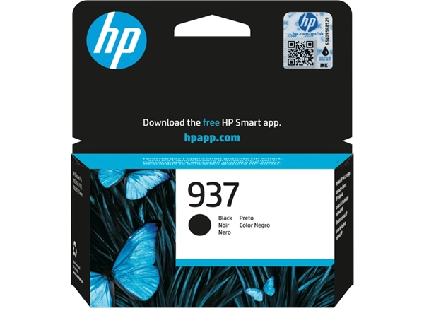 Een Inktcartridge HP 4S6W5NE 937 zwart koop je bij VHK Kantoorartikelen