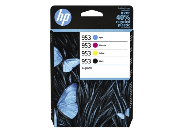 Een Inktcartridge HP 6ZC69AE 953 zwart + 3 kleuren koop je bij VHK Kantoorartikelen