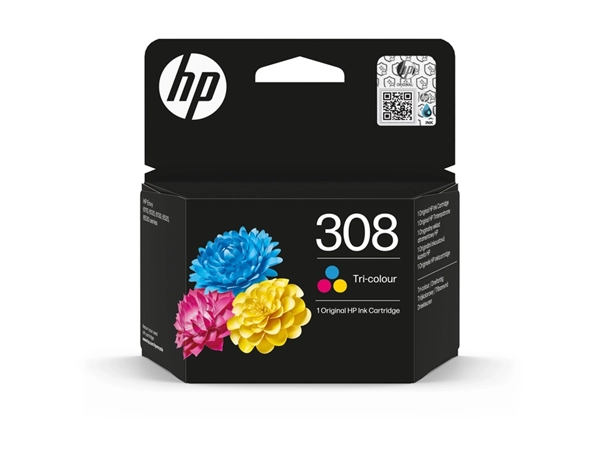 Een Inktcartridge HP 7FP20UE 308 3 kleuren koop je bij PrimaOffice