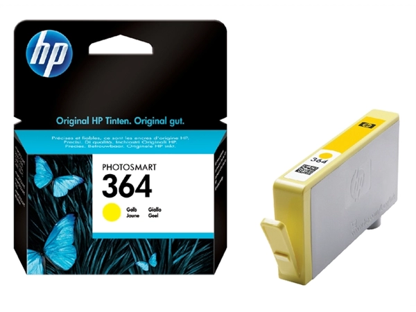 Een Inktcartridge HP CB320EE 364 geel koop je bij VHK Kantoorartikelen