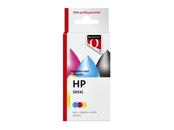 Een Inktcartridge Quantore alternatief tbv HP 305XL kleur koop je bij VHK Kantoorartikelen