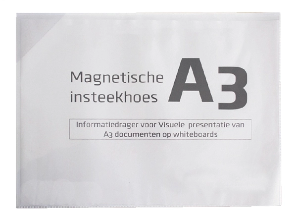 Een Insteektas magnetisch A3 koop je bij Hoekmankantoorartikelen.nl