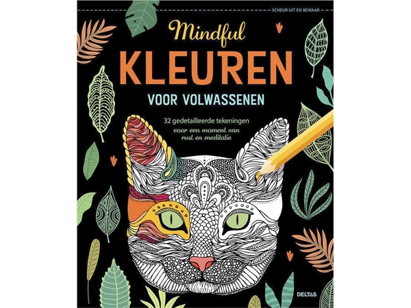 Kleurboek Deltas Mindful kleuren voor volwassenen