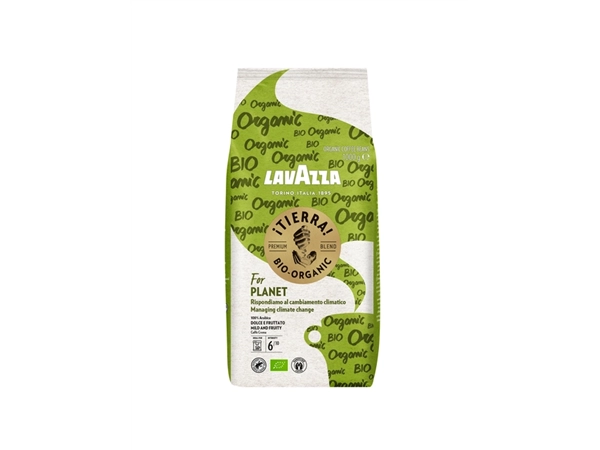 Een Koffie Lavazza bonen Tierra organic bio 1000gr koop je bij Hoekmankantoorartikelen.nl