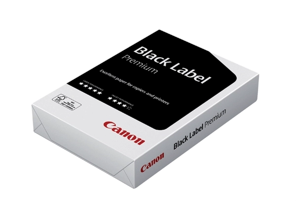 Een Kopieerpapier Canon Black Label Premium A3 80gr wit 500 vel koop je bij Hoekmankantoorartikelen.nl