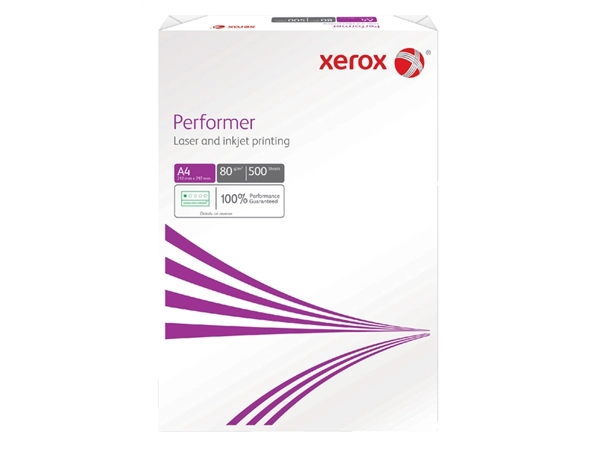 Een Kopieerpapier Xerox Performer A4 80gr wit 500 vel koop je bij Hoekmankantoorartikelen.nl