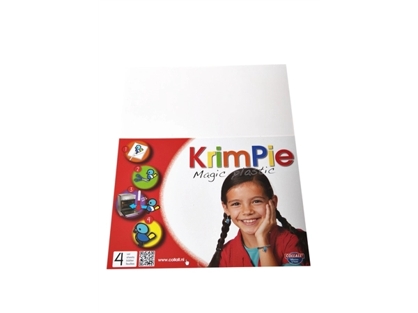 Een Krimpievel Collall Magic Plastic wit set à 4 vel koop je bij Hoekmankantoorartikelen.nl