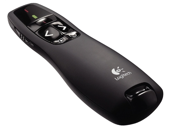 Een Laserpresenter Logitech R400 koop je bij VHK Kantoorartikelen