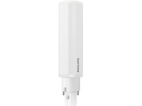 Een Ledlamp Philips CorePro G24D-2 2pin 6.5W 650lumen 3000K warm wit koop je bij Hoekmankantoorartikelen.nl