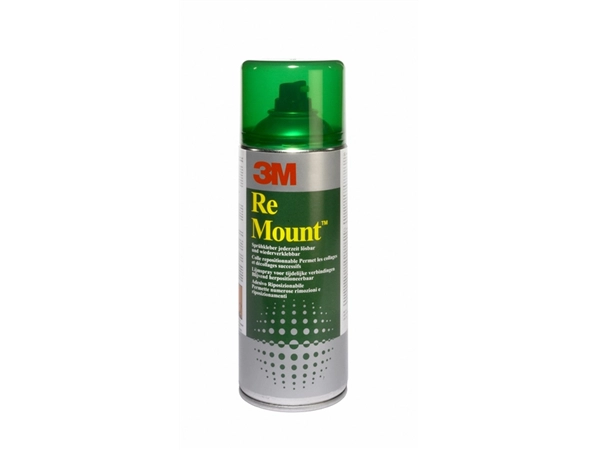 Een Lijm 3M remount spray spuitbus 400ml koop je bij VHK Kantoorartikelen