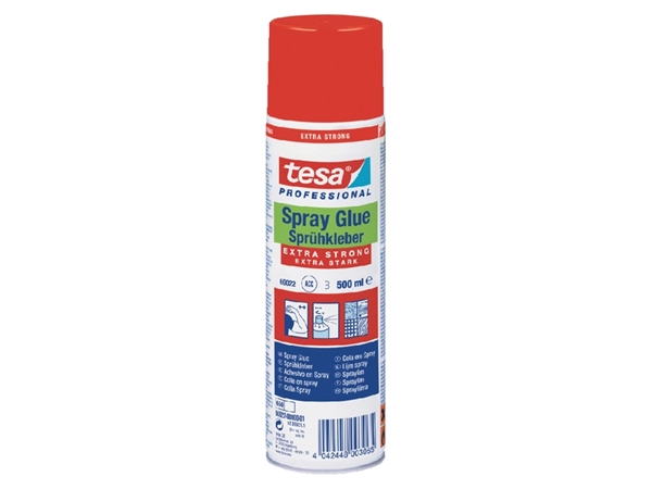 Een Lijmspray tesa® extra strong permanent 500ml koop je bij VHK Kantoorartikelen