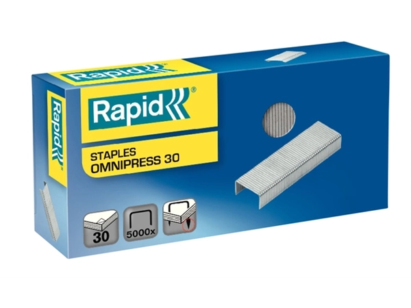 Een Nieten Rapid Omnipress 30 5000 stuks koop je bij VHK Kantoorartikelen