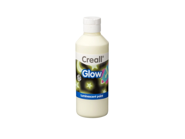 Een Plakkaatverf Creall glow in the dark groen 250ml koop je bij Hoekmankantoorartikelen.nl