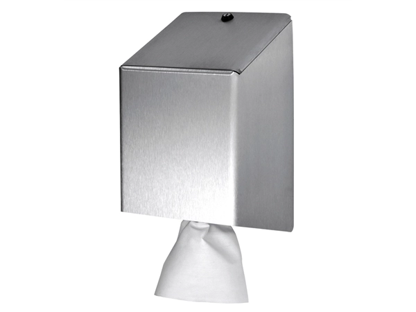 Een Poetspapierdispenser Euro Products midi RVS 438990 koop je bij Hoekmankantoorartikelen.nl