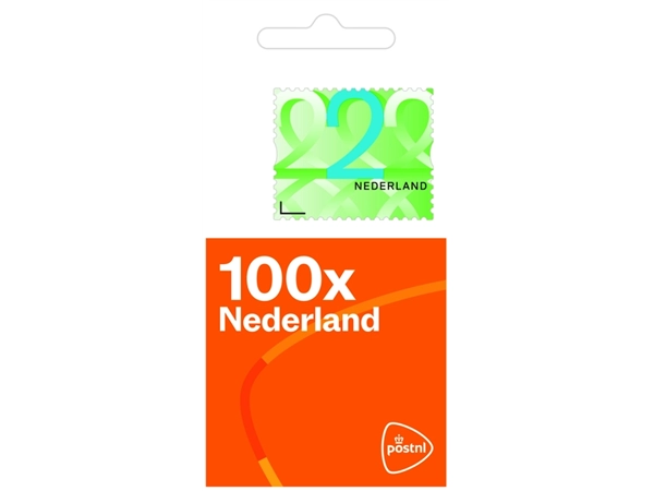 Een Postzegel Nederland Waarde 2 zelfklevend rol à 100 stuks koop je bij VHK Kantoorartikelen