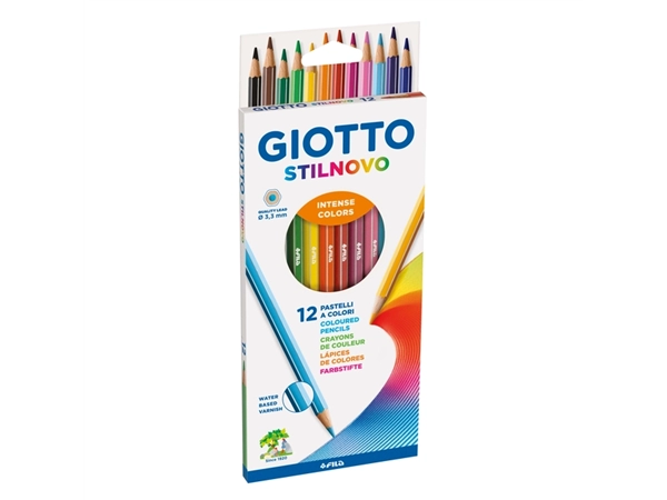 Een Potlood Giotto Stilnovo assorti 12 stuks koop je bij VHK Kantoorartikelen