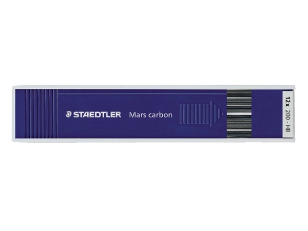 Een Potloodstift Staedtler Mars Technico 2mm 12 stuks koop je bij Hoekmankantoorartikelen.nl