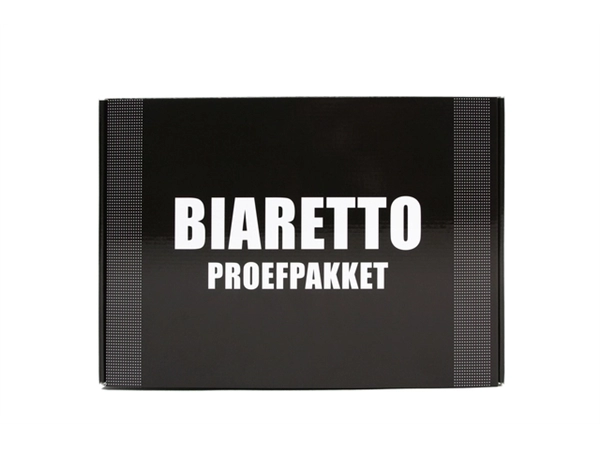 Een Proefpakket doos Biaretto koop je bij VHK Kantoorartikelen