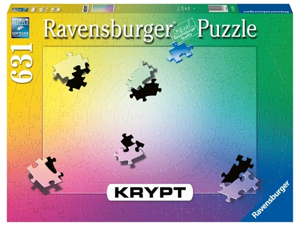 Een Puzzel Ravensburger Kryp Gradient 631 stukjes koop je bij VHK Kantoorartikelen