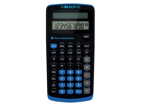 Een Rekenmachine TI-30 ECO RS koop je bij VHK Kantoorartikelen