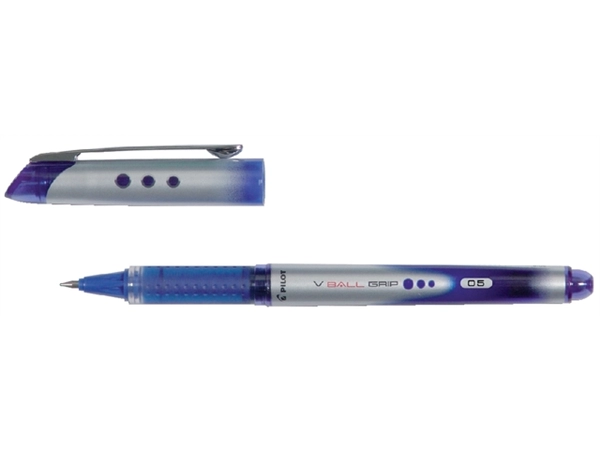 Een Rollerpen PILOT V-Ball Grip fijn blauw koop je bij VHK Kantoorartikelen