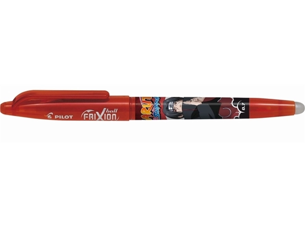 Een Rollerpen PILOT friXion ball Naruto medium rood koop je bij Hoekmankantoorartikelen.nl