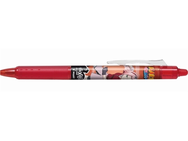 Een Rollerpen PILOT friXion clicker Naruto medium rood koop je bij Hoekmankantoorartikelen.nl