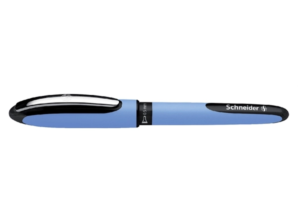 Een Rollerpen Schneider One Hybrid N 0.5mm zwart koop je bij VHK Kantoorartikelen