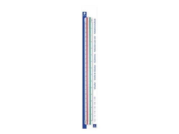 Een Schaalliniaal Staedtler 561 300mm verdeling DIN constructie koop je bij VHK Kantoorartikelen