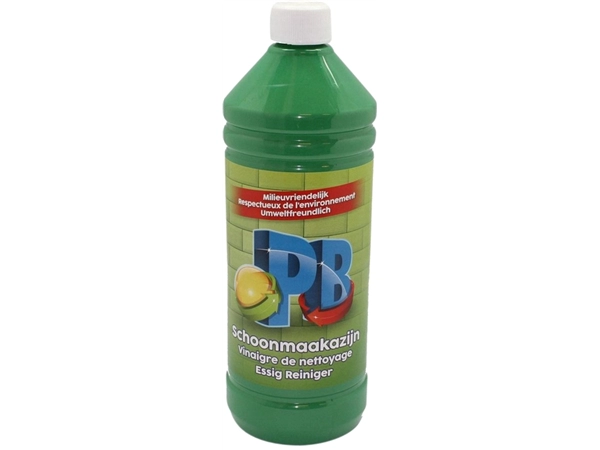 Een Schoonmaakazijn PB 1liter koop je bij VHK Kantoorartikelen