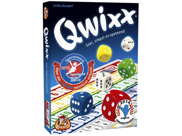 Een Spel Qwixx koop je bij Hoekmankantoorartikelen.nl