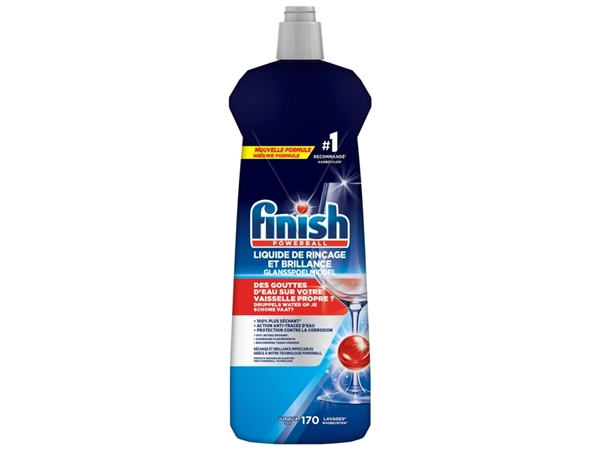 Een Spoelglansmiddel Finish Regular 800ml koop je bij VHK Kantoorartikelen