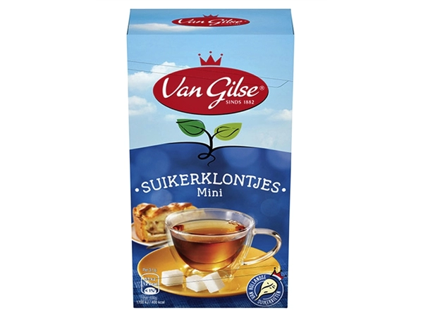 Een Suikerklontjes Van Gilse Mini 500gram koop je bij VHK Kantoorartikelen