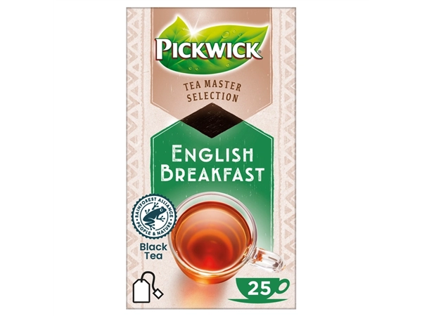 Een Thee Pickwick Master Selection English breakfast 25st koop je bij VHK Kantoorartikelen