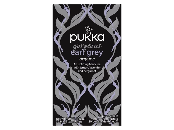 Een Thee Pukka gorgeous earl grey 20 zakjes koop je bij VHK Kantoorartikelen