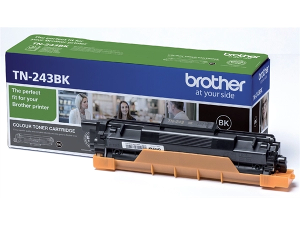 Een Toner Brother TN-243BK zwart koop je bij Hoekmankantoorartikelen.nl