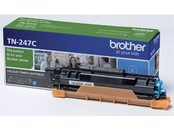 Een Toner Brother TN-247C blauw koop je bij VHK Kantoorartikelen