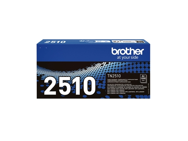 Een Toner Brother TN-2510 zwart koop je bij VHK Kantoorartikelen