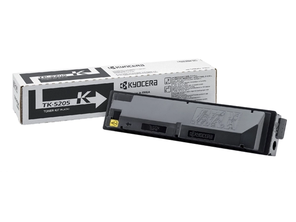 Een Toner Kyocera TK-5205K zwart koop je bij Hoekmankantoorartikelen.nl