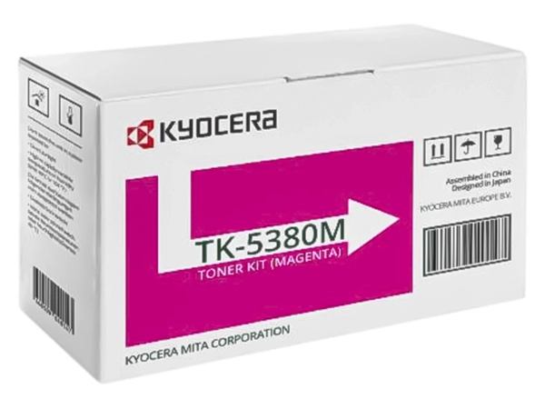 Een Toner Kyocera TK-5380M rood koop je bij VHK Kantoorartikelen