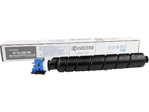 Een Toner Kyocera TK-8545C blauw koop je bij Hoekmankantoorartikelen.nl