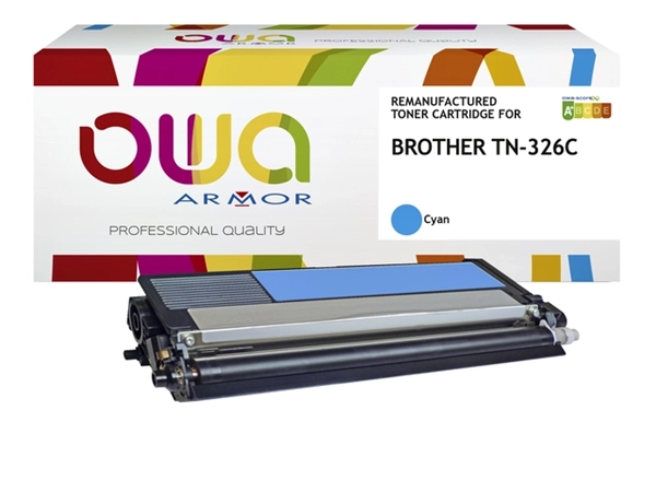 Een Toner OWA alternatief tbv Brother TN-326C blauw koop je bij VHK Kantoorartikelen