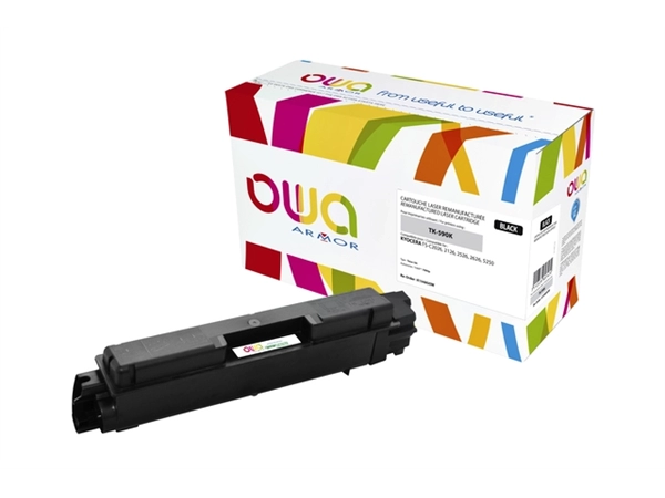 Een Toner OWA alternatief tbv Kyocera TK-590K zwart koop je bij VHK Kantoorartikelen