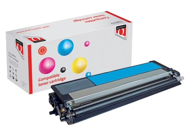 Een Toner Quantore alternatief tbv Brother TN-320C Blauw koop je bij Hoekmankantoorartikelen.nl