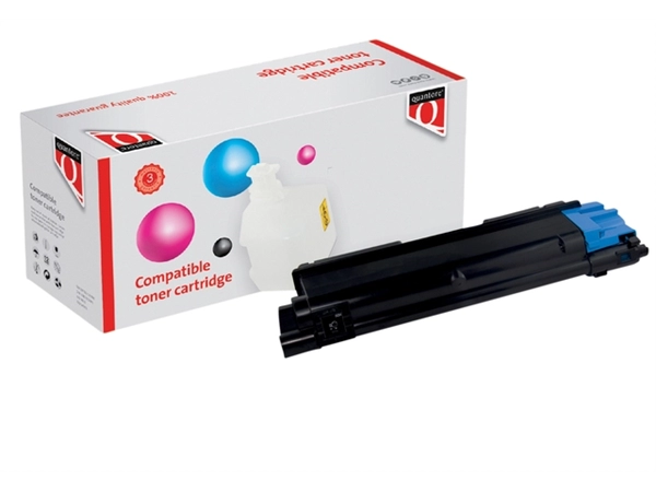 Een Toner Quantore alternatief tbv Kyocera TK-5135C blauw koop je bij VHK Kantoorartikelen