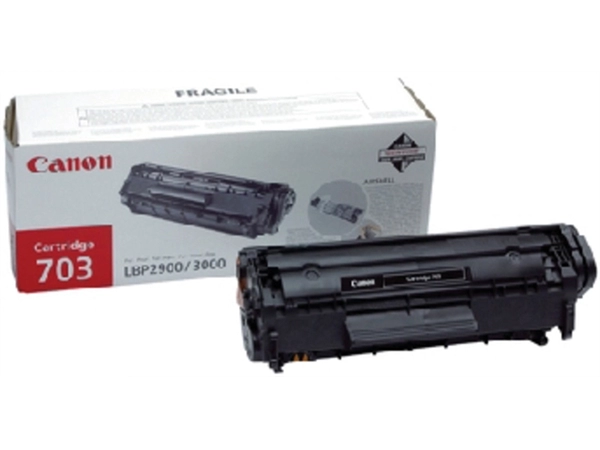 Een Tonercartridge Canon 703 zwart koop je bij Hoekmankantoorartikelen.nl