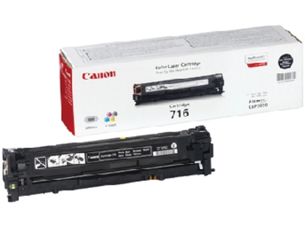 Een Tonercartridge Canon 716 zwart koop je bij Hoekmankantoorartikelen.nl