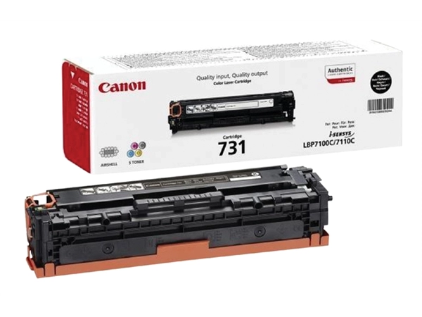 Een Tonercartridge Canon 731H zwart koop je bij VHK Kantoorartikelen